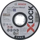 Bosch Expert X Lock Rapido Metal and Inox Cutting Disc - 115mm, 1mm, 22mm