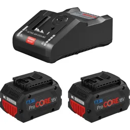Bosch Genuine PRO ProCORE 18v Cordless Li-ion Battery 8ah and Charger Kit - 8ah