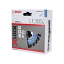 Bosch X Lock Knotted Wire Wheel - 115mm, X-Lock