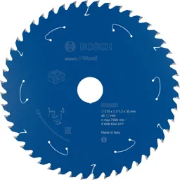Bosch Expert Wood Cutting Table Saw Blade - 210mm, 48T, 30mm
