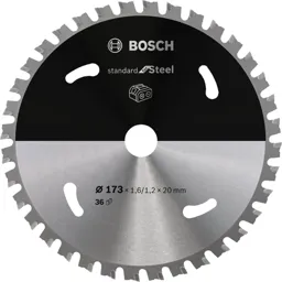 Bosch Cordless Circular Saw Blade for Steel - 173mm, 36T, 20mm