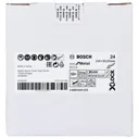 Bosch X LOCK R574 Fibre Sanding Disc 115mm - 115mm, 24g, Pack of 1