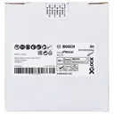 Bosch X LOCK R574 Fibre Sanding Disc 115mm - 115mm, 80g, Pack of 1