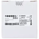 Bosch X LOCK R574 Fibre Sanding Disc 125mm - 125mm, 120g, Pack of 1