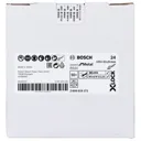 Bosch X LOCK R444 Fibre Sanding Disc 125mm - 125mm, 24g, Pack of 1