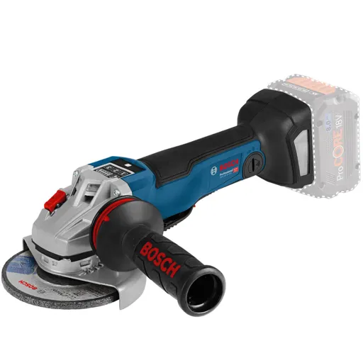Bosch GWS 18 V-10 PSC Cordless Angle Grinder 125mm - No Batteries, No Charger, Case