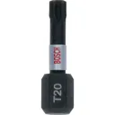 Bosch Impact Control Torsion Torx Screwdriver Bits - T20, 25mm, Pack of 25