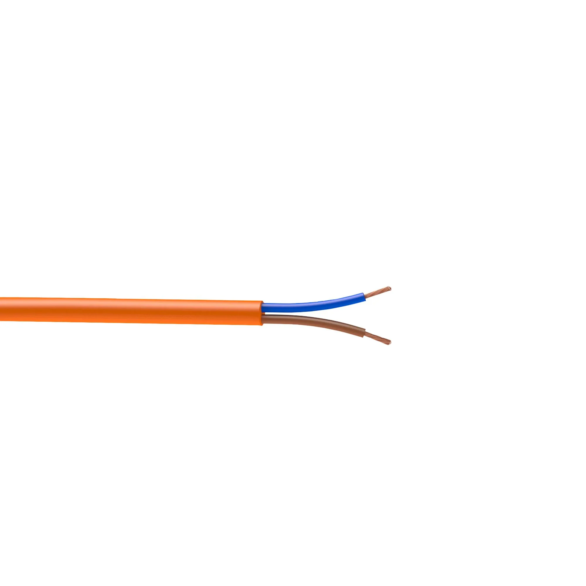Nexans Orange Multi-core cable 1mm² x 10m