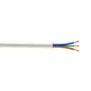 Nexans 3183Y White 3 core Multi-core cable 2.5mm² x 5m