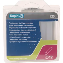 Rapid Multi Purpose White Glue Sticks - 12mm, 94mm, Pack of 13
