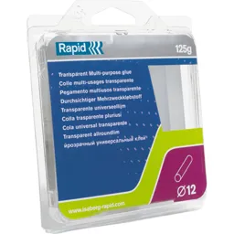 Rapid Multi Purpose Transparent Glue Sticks - 12mm, 94mm, Pack of 13