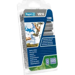 Rapid VR16 Fence Hog Rings Green - Pack of 1390