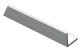 Anodised Aluminium Equal L-shaped Angle profile, (L)1m (W)20mm