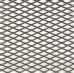 Silver effect Steel Perforated Sheet, (H)1000mm (W)500mm (T)0.5mm