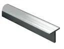 Silver effect Aluminium Equal T-shaped Angle profile, (L)1m (W)15mm