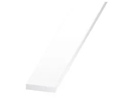 Matt PVC Flat Bar, (L)2m (W)25mm (T)5mm