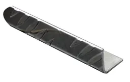 Aluminium Equal L-shaped Angle profile, (L)2m (W)40mm