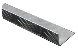 Aluminium Unequal L-shaped Angle profile, (L)2m (W)50mm