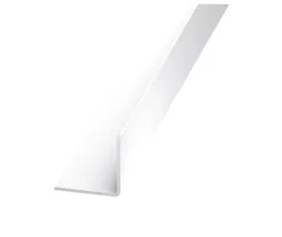 White Equal L-shaped Angle profile, (L)2.5m (W)30mm