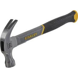 Stanley Curved Claw Fibreglass Hammer - 570g