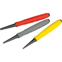 Stanley 3 Piece Dynagrip Nail Punch Set