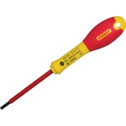 Stanley FatMax Insulated Parallel Slotted Screwdriver - 4mm, 100mm