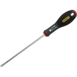 Stanley FatMax Flared Slotted Screwdriver - 5.5mm, 150mm