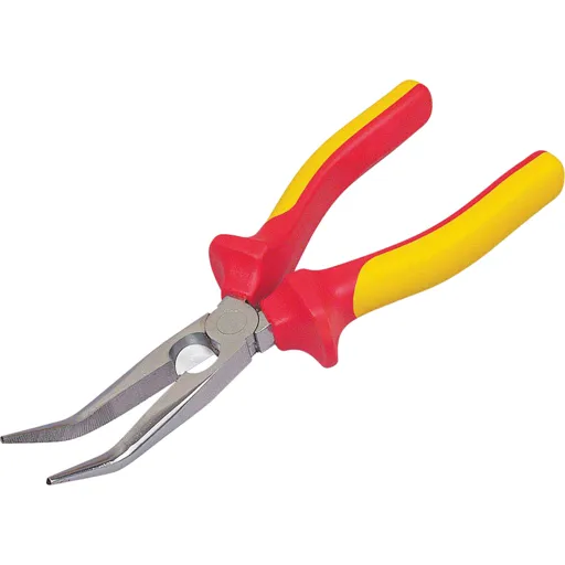 Stanley Insulated VDE Bent Nose Pliers - 200mm