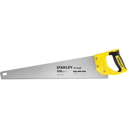 Stanley Sharpcut Hand Saw - 22" / 550mm, 11tpi