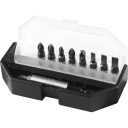 Stanley 10 Piece Mixed Screwdriver Bit Set