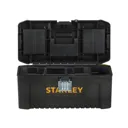 Stanley Basic Tool Box with Organiser Lid 16" Black/Yellow