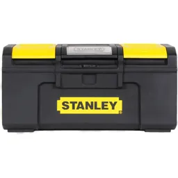 Stanley One Touch Plastic Tool Box - 400mm