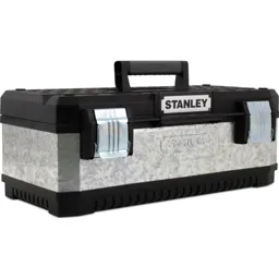 Stanley Galvanised Metal Tool Box - 500mm