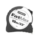 Stanley FatMax Tape Measure - Imperial & Metric, 33ft / 10m, 32mm