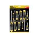 Stanley 10 Piece Cushion Grip Phillips and Slotted Screwdriver Set