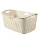 Curver My style Vintage white Laundry basket (H)27.5cm (W)38cm (D)60cm