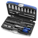 Expert by Facom 73 Piece 1/4" Drive Hex, Bi Hex Socket and Screwdriver Bit Set Metric - 1/4"