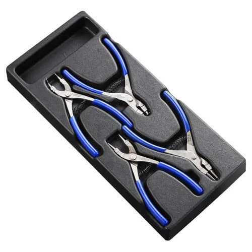 Expert by Facom 4 Piece Circlip Pliers Set in Module Tray
