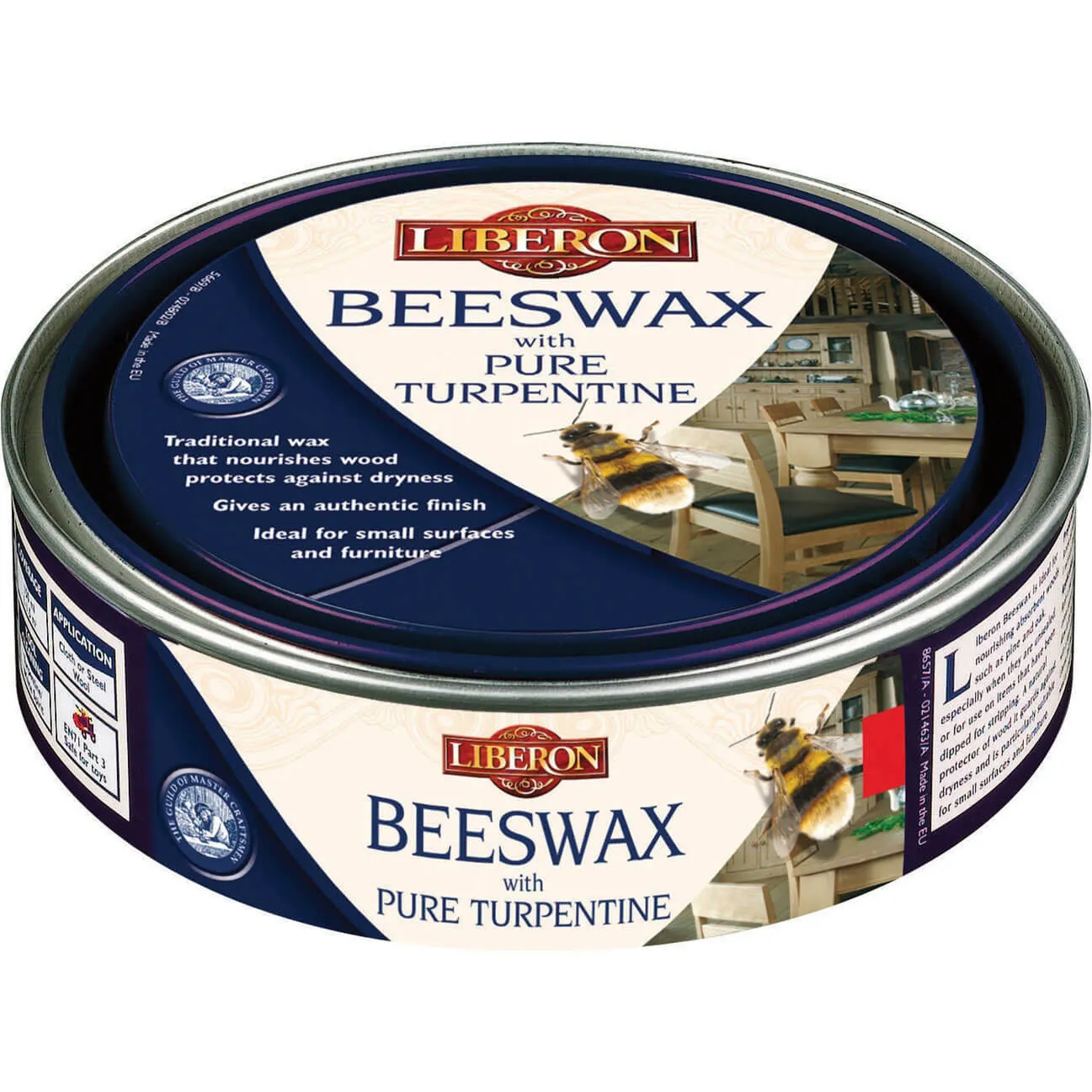 Liberon Beeswax Paste - 500ml, Clear