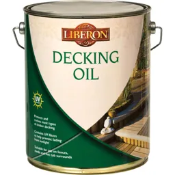 Liberon Decking Oil - Clear, 5l