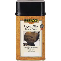 Liberon Black Bison Liquid Wax - Medium Oak, 500ml