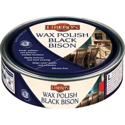 Liberon Bison Paste Wax - Mahogany, 150ml