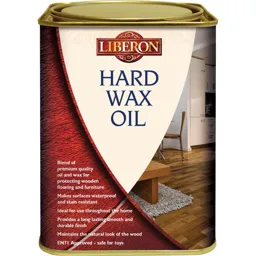 Liberon Hard Wax Oil - 1l, Clear Satin
