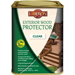 Liberon Exterior Wood Protector - 5l, Clear