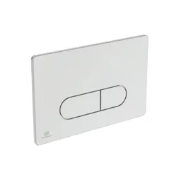 Ideal Standard Water-saving Surface or wall-mounted Flushing plate (H)154mm (W)234mm