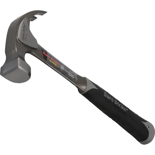 Estwing All Steel Surestrike Curved Claw Hammer - 450g