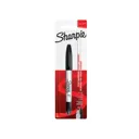 Sharpie Fine / Ultra Fine Twin Tip Permanent Marker Pen - Black, Pack of 1