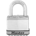 Master Lock Excell Steel Cylinder Padlock (W)50mm