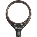 Master Lock Steel Rigid Combination Cable Lock - 12mm, 900mm