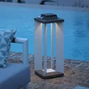 Teckalu solar lantern, Duratek/white, 36.5 cm